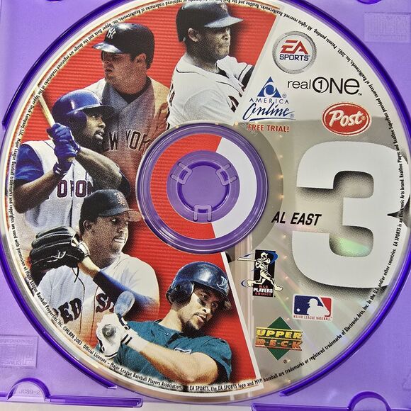 2003 UPPER DECK POST CEREAL CD ROM AL East, NL East, NL West SPORTS MLB PC Games - Picture 2 of 7